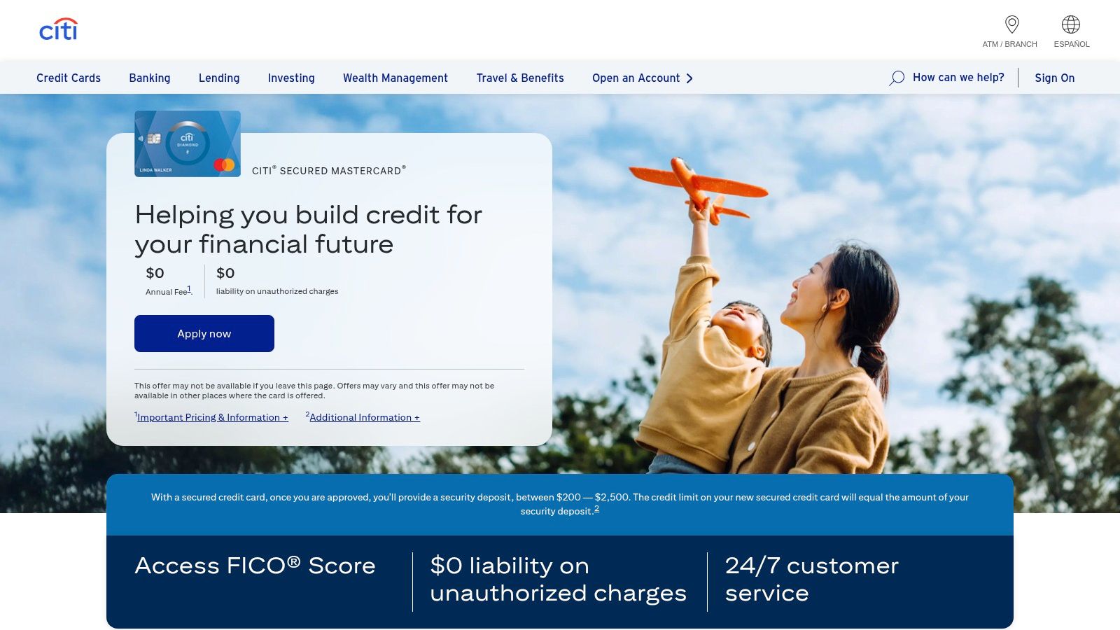 Bank of America Customized Cash Rewards Secured